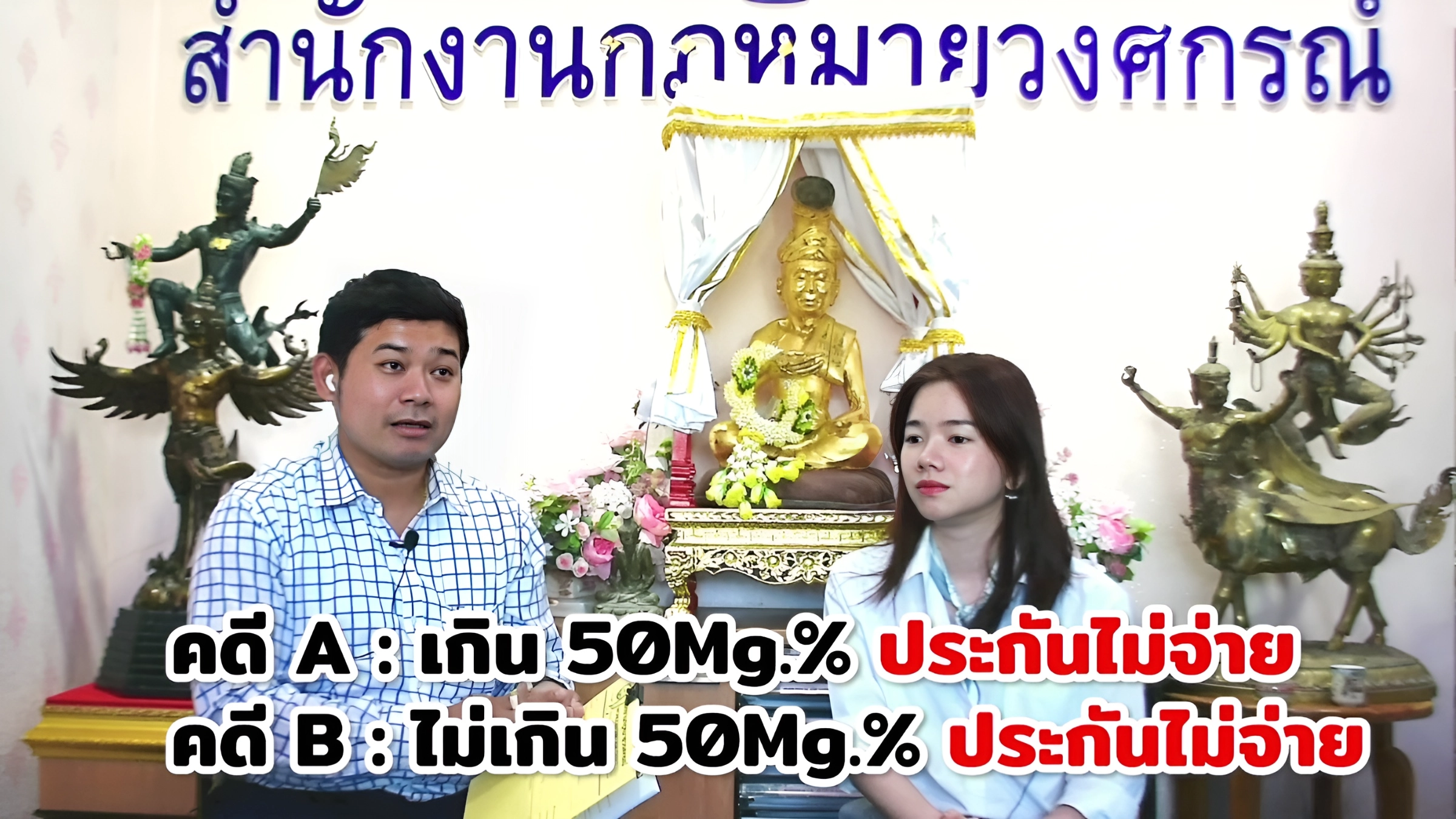 คดีเมาแล้วขับ ประกันไม่จ่าย